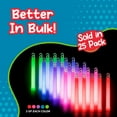 thumbnail image 4 of Windy City Novelties - 25 Pack - 6” Premium Glow Sticks (Multi), 4 of 6