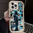 thumbnail image 5 of Funda de teléfono de Anime Cool Man DBZ, carcasa de silicona mate suave a prueba de golpes para iPhone 11, 12, 13, 14, 15 Pro Max, XS, X, XR, 8, 7, 6S Plus, SE 2020, 5 of 5