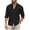 Black, variant on Men Long Sleeve Dress Shirt Classic Fit Button Down Formal Business Casual Top Grey M