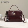 thumbnail image 5 of Bolso de mano de cuero genuino de vaca para mujer, bolso de mano de cuero de vaca Natural suave, bolsos cruzados de moda, bolso de hombro para mujer, 5 of 5