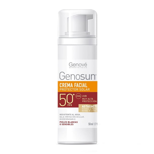 GENOSUN FOTOPROTECTOR FACIAL GENOVÉ Genosun FOTOPROTECTOR FACIAL FLUIDO ANTIAGING SPF50+ 50 ML