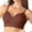 212#Coffee, variant on Bras for Women No Underwire, Seamless Bra, Adjustable Bralette, Wireless Bras for Women White 30
