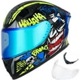 thumbnail image 1 of ILM Motorcycle Helmet Full Face with Pinlock Compatible Clear&Tinted Visors and Fins Street Bike Motocross Casco DOT(Surprise Yellow, Large), 1 of 7