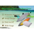 thumbnail image 5 of LUVCMFT 6.8-14.8ft Waterproof Kayak Canoe Cover 210D Storage Dust Cover Boat Protection Silver, 5 of 8