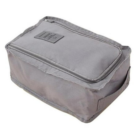 Best Desu 08102015GY Travel Shoe Organizer - Gray (Best Rated Travel Cubes)