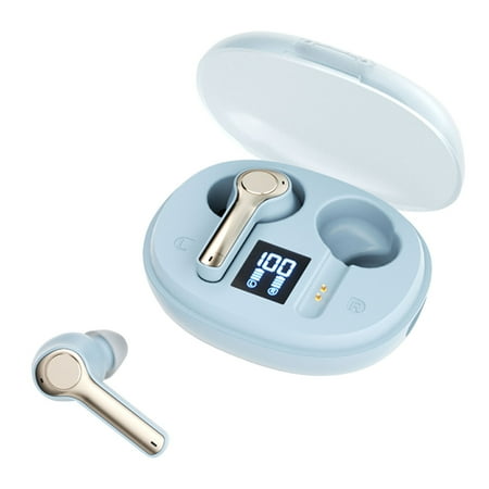 Clearance Sales today Deals Prime Noise Cancelling Earbuds, Strong and Smart Noise Cancelling, Powerful Bass, 45H Playtime, 2-in-1 Case and Phone Stand, IP54, Wireless Earbuds, Bluetooth 5.4