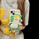 thumbnail image 1 of For iPhone 15 Silicone Case Cute Lying Duck Design Shockproof Phone Back Cover, 1 of 5