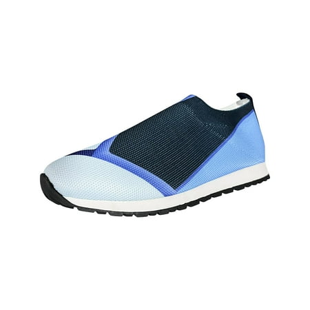 

Lilgiuy Women Breathable Sneakers Color Solid Color Shoes Plus Size Sports Casual ShoesNavy 7.5(40) Winter Fashion 2022