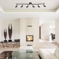thumbnail image 3 of Globe Electric 6-Light Oil Rubbed Bronze Adjustable S-Shape Track Light, 3 of 5