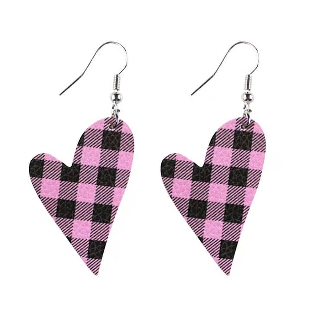 Minnieouse Pendientes Cuero Labio Oreja Cuelga En forma de corazón Joyería hueca Adornos de aretes Favores de fiesta Regalo de San Valentín Boda Ropa, zapatos y accesorios Miscelánea Tipo 1 Minnieouse AP010115-01