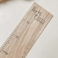 thumbnail image 3 of Wooden Growth Chart Ruler - Wall-Mounted, Dry-Erase Board Design - Track Children's Height with Puzzle Star Decoration - Easy Peel-and-Stick Install, 3 of 5