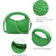 thumbnail image 4 of LHSHID Women Woven Tote Small Crossbody Bag, Weave Quilted Purse Square Shoulder Bag Woven Handbag with Detachable Strap, 4 of 7