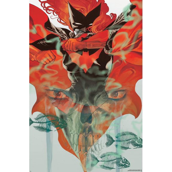 DC Comics Batwoman - Skeleton Cover Wall Poster, 22.375" x 34"