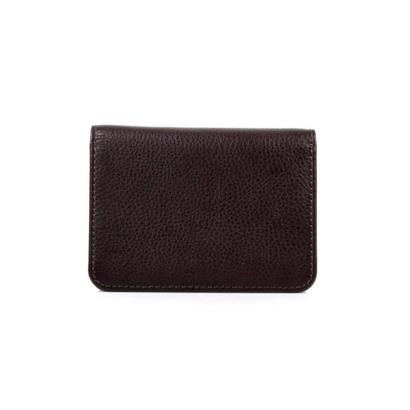 Tarjetero Karla Hanson de piel con bloqueo RFID, 10 x 7 x 2 cm