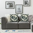 thumbnail image 3 of Vintage Map Compass Throw Pillow Covers  Set of 2 Decorative Pillowcase Cushion Covers Soft Velvet Pillow Cases for Sofa Couch Bed Car Bedroom Home Decor, 3 of 6