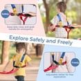 thumbnail image 3 of Arnés de seguridad JXM para niños activos de 3 a 6 años con bolsa, 3 of 7
