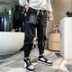 thumbnail image 4 of Pantalones cargo para hombre, pantalones harén de invierno para correr en la calle, ropa con forro polar para hombre, pantalones holgados de algodón de diseñador, pantalones holgados estilo emo de tal, 4 of 5