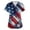 #01 Wine, variant on 4th Of July Scrubs Women Usa Flag Print Independence Day Patriotic Star V Neck Shirts Short Sleeve Relaxed Fit Breathable Nursing Uniforms with Pockets, #01 Navy, 3XL