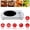 White Single Burner, variant on Moclever 3500W Portable Electric Single Burner, Infrared Electric Cooktop Hot Plate with LED Display 12 Power & Temperature Levels 0-3H Timer, Black