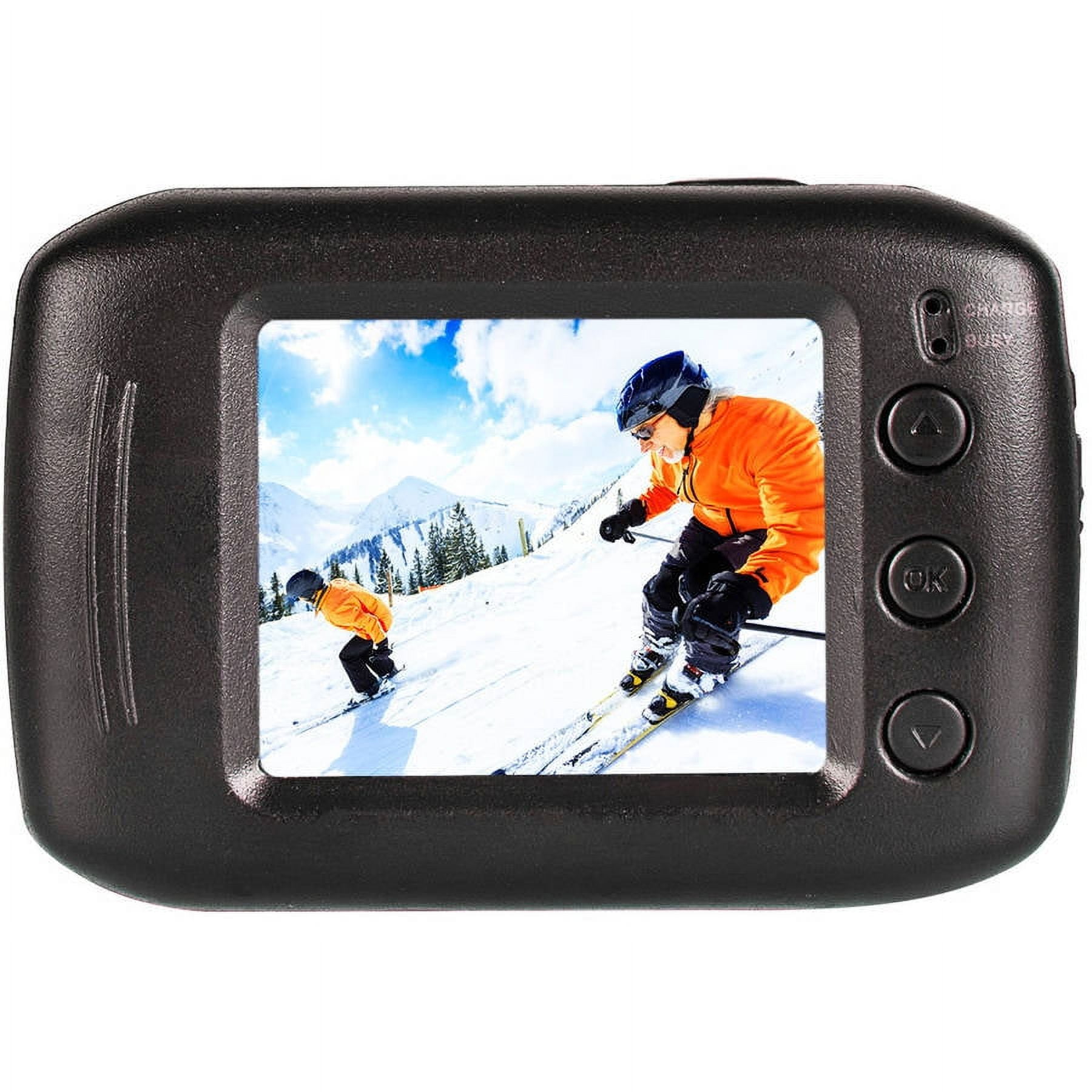 Vivitar 5.1MP HD ACTION CAMCORDER 720P, Red
