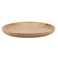 thumbnail image 5 of Bandeja de té de madera redonda, aperitivos de Sushi, plato para servir frutas, plato para restaurante casero, 24x24cm, 5 of 5
