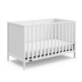thumbnail image 1 of Graco Theo 3-in-1 Convertible Baby Crib, White, 1 of 11