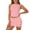 Pink, variant on Skirt Sets Women 2 Piece Outfits Two Pc Sleeveless Tank Crop Top Bodycon Mini Skirts Suits Dresses White XS