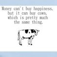 thumbnail image 2 of CafePress - Money Can't Buy Happiness But It Can Buy Cows Body - Baby Light Bodysuit, Size Newborn - 24 Months, 2 of 4