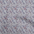 thumbnail image 1 of oneOone Cotton Flex Gray2 Fabric Asian Japanese Floral Dress Material Fabric Print Fabric By The Yard 40 Inch Wide, 1 of 4