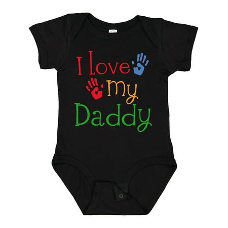 

Inktastic I Love My Daddy Gift Baby Boy or Baby Girl Bodysuit