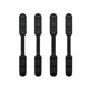 thumbnail image 1 of BRIGHTFUFU 4pcs máscara banda extensión hebilla ajustable máscara cuerdas hebilla práctica máscara accesorios para hombres mujeres (negro), 1 of 7
