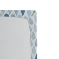 thumbnail image 3 of Ambesonne Blue Fitted Sheet, Raindrops White Navy, Twin XL Size, Pale Blue, 3 of 3