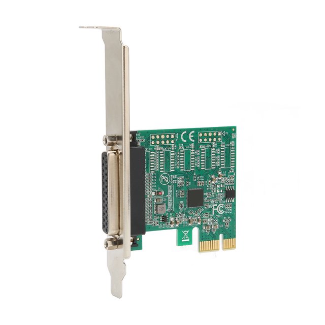 Tarjeta de expansión PCIE PCI Express 1X IEEE 1284 DB25 puerto paralelo puerto de impresora tarjeta adaptadora de aplicaciones amplias