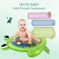 thumbnail image 2 of Colchoneta de agua Tummy Time, colchoneta inflable para juegos, juguetes sensoriales perfectos para bebé, 2 of 4
