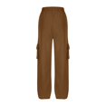 thumbnail image 4 of Karight Quick Dry Cargo Pants Lightweight Tactical Hiking Pants with Pockets for Women,Stretchy Waist and Water Resistant, 4 of 9