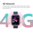 thumbnail image 4 of Reloj Inteligente Soledad 4G IP67 para WIFI Reloj de Teléfono Bidireccional Linterna Calculadora Rosa, 4 of 8