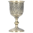 thumbnail image 3 of Copa de vino de bronce vintage, copa de vino de bronce, cáliz real vintage, copa de vino de bronce, acabado de lujo, 3 of 14