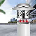 thumbnail image 5 of RYUJNDK Portable Sturdy Stainless Steel Chimney Rain Hat Covers Home Accessory for Long Time Use Protective in Rainy Area, 5 of 19