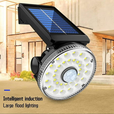 

WinysinSuper Bright Solar Outdoor Lights Motion Sensor Solar Powered Lights IP65 Waterproof 3 Modes Wall Security Lights For Fence Yard Garden Patio Front Door