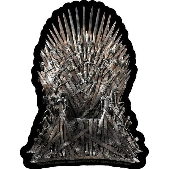 Game of Thrones Iron Throne 4.2"x5.5" Sticker