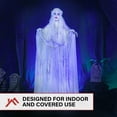 thumbnail image 5 of Haunted Hill Farm 6.5 Ft Life-Size Animatronic Bride Indoor/Outdoor Halloween Decoration, Multicolor, HHLADY-2FLSA, 5 of 13