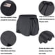 thumbnail image 5 of Pantalones cortos atléticos para correr con cordón en la cintura para mujer con bolsillo interior con forro Xemadio HMHZ843-2, 5 of 6