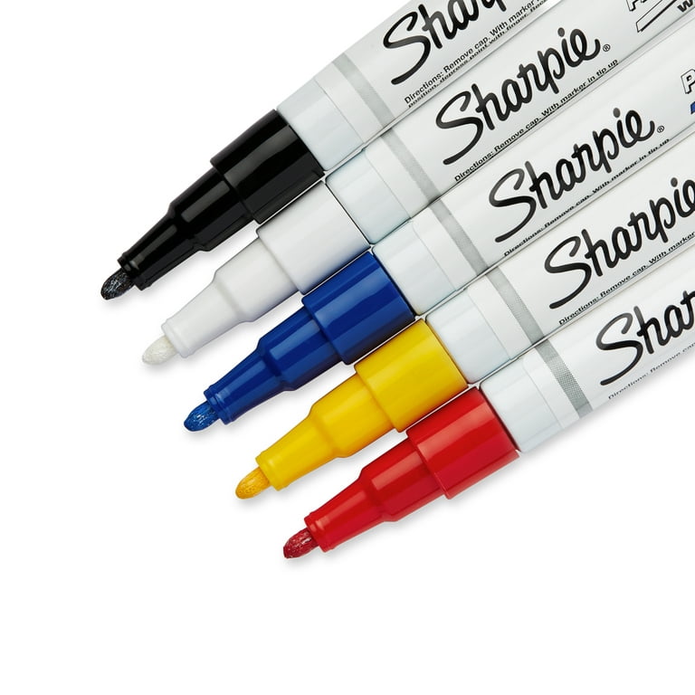 PINTAR Oil Based Paint Pens - 20 Medium Tip & 4 Fine Tip Colored Markers, 1  - Fry's Food Stores