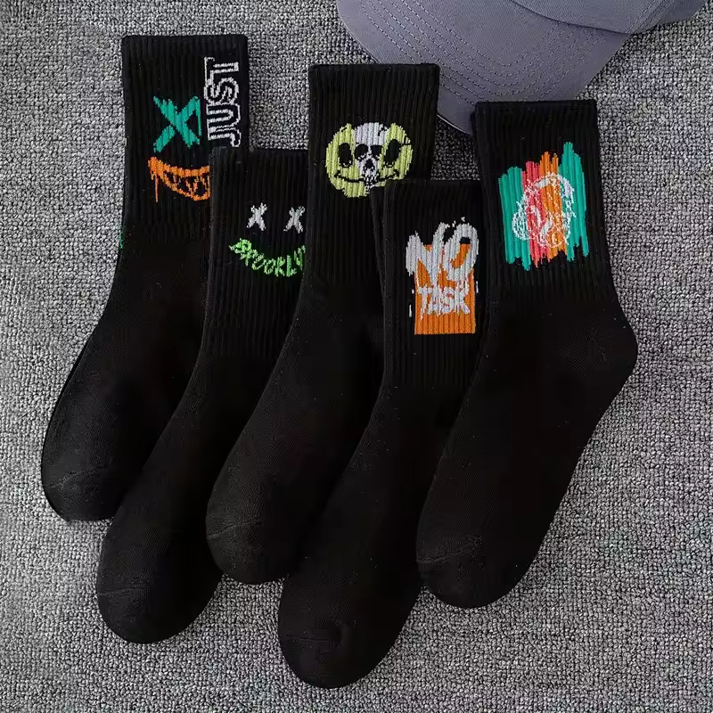 thumbnail image 3 of Calcetines DE tripulación DE moda y duraderos Vevor paquete DE 10, 3 of 5