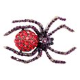 thumbnail image 3 of EeaseCA 1Pc Retro Style Brooch Spider Shaped Brooch Trendy Rhinestone Brooch Pin, 3 of 6