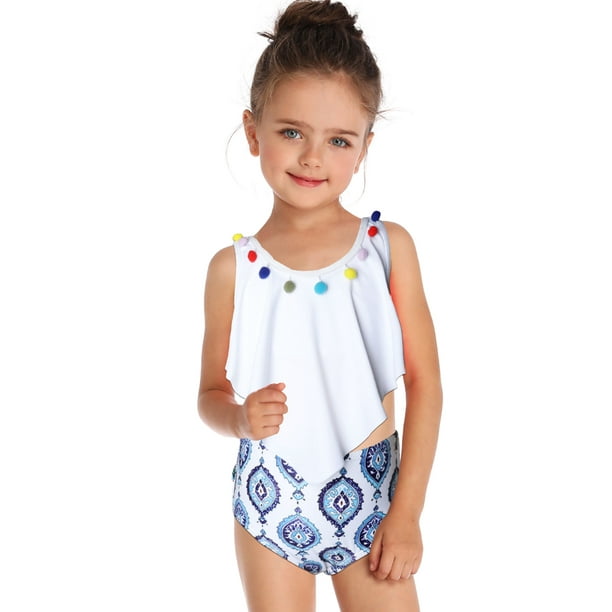 Sexy Dance Mother Daughter Family Matching Swimwear Swimsuit Bathing Suit Beachwear High Waist