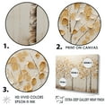 thumbnail image 3 of Designart "Tranquil Beige Trees" Landscape Trees Floater Framed Canvas Wall Art, 3 of 5