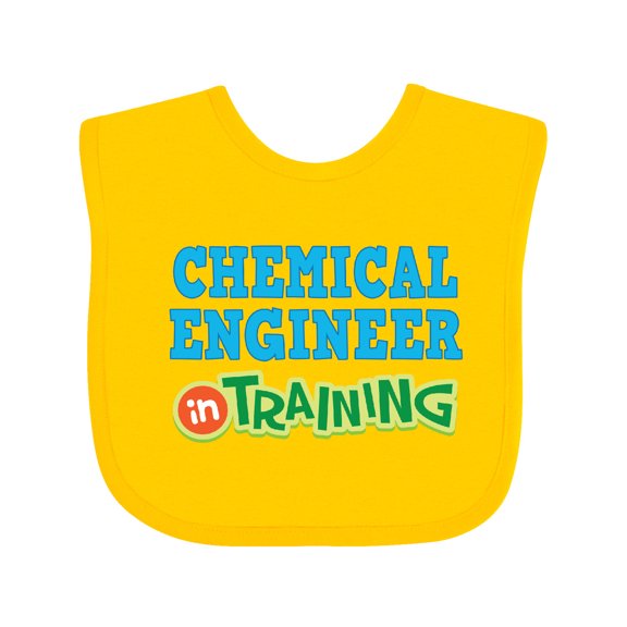 Inktastic Chemical Engineer in Training Boys or Girls Baby Bib