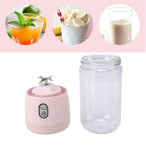 Mini licuadora portátil recargable por USB Jadeshay 410 ml ABS acero inoxidable A