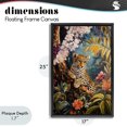 thumbnail image 4 of Stupell Industries Bohemian On The Wild Side Botanicals Black Floating Frame Canvas Art, 17 x 25, by Petals Prints Design, 4 of 8